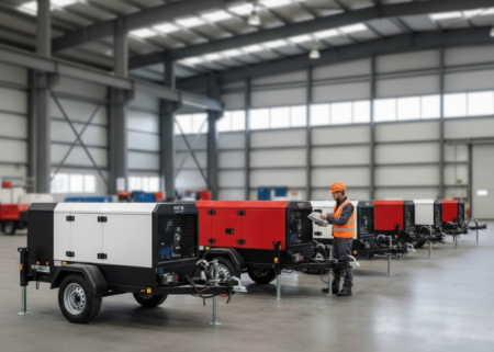 Generador electrico diesel; unidad de alta potencia para respaldo de larga duración